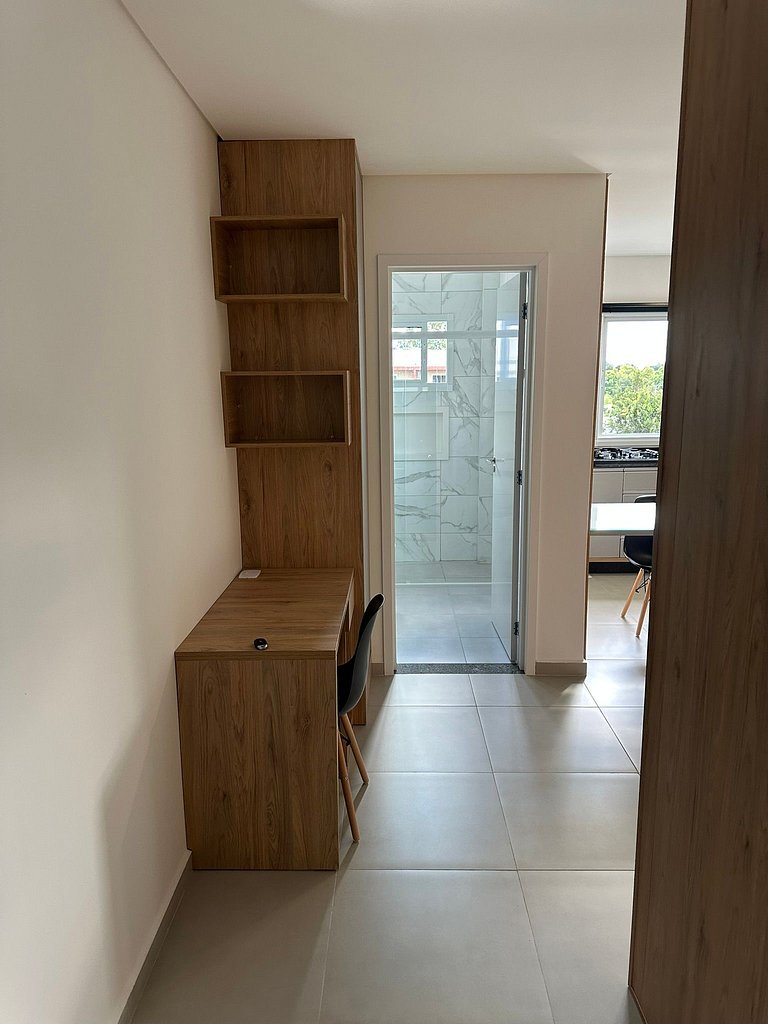 Apartamento mobiliado para locação próximo ao CEDETEG
