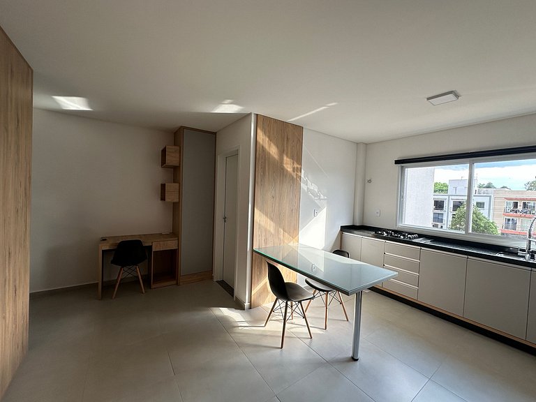 Apartamento mobiliado para locação próximo ao CEDETEG