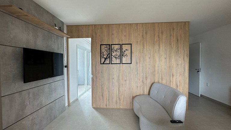 Apartamento mobiliado para locação próximo ao CEDETEG