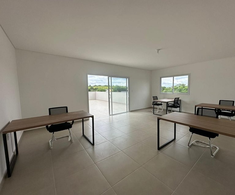 Apartamento mobiliado para locação próximo ao CEDETEG