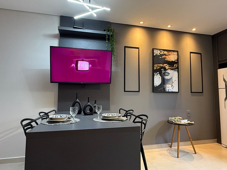 Loft com Ar-Condicionado no Centro de Guarapuava
