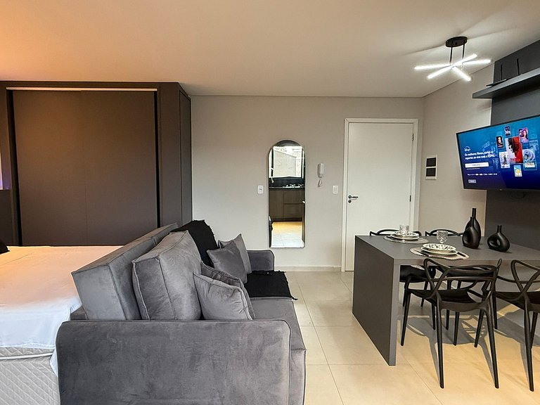 Loft com Ar-Condicionado no Centro de Guarapuava
