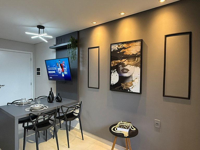 Loft com Ar-Condicionado no Centro de Guarapuava