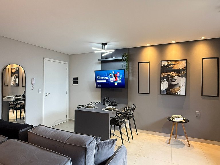 Loft com Ar-Condicionado no Centro de Guarapuava