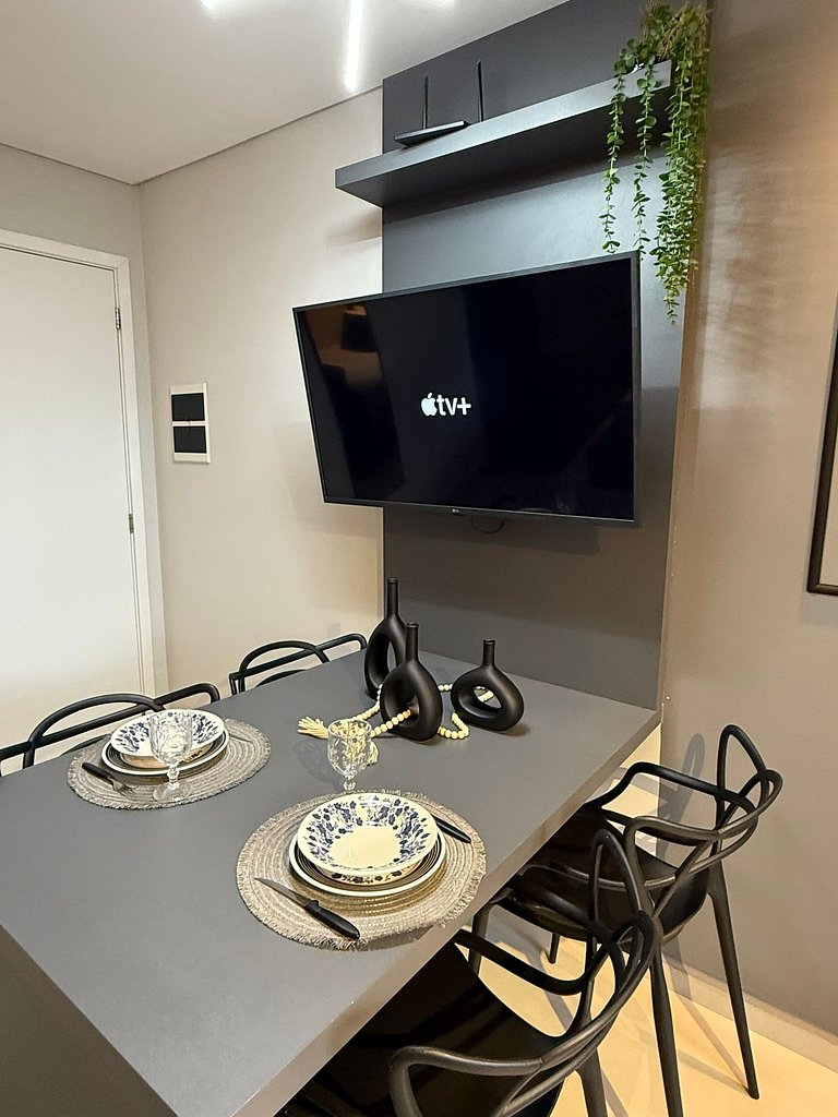 Loft com Ar-Condicionado no Centro de Guarapuava
