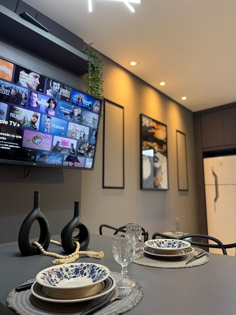 Loft com Ar-Condicionado no Centro de Guarapuava