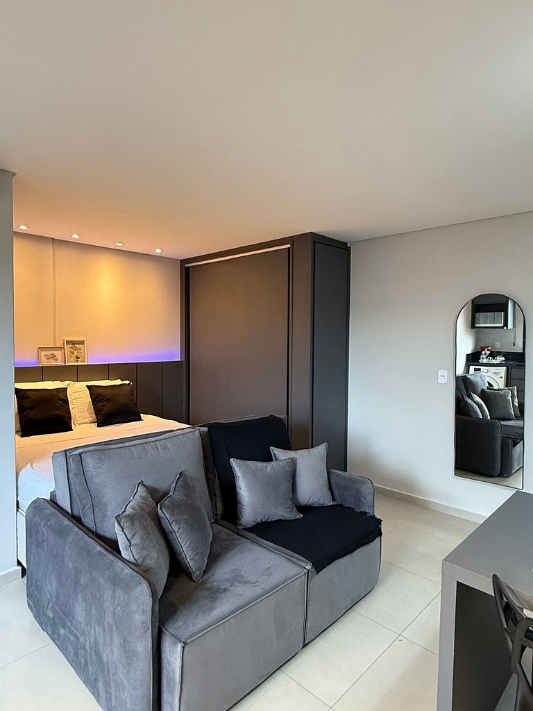 Loft com Ar-Condicionado no Centro de Guarapuava