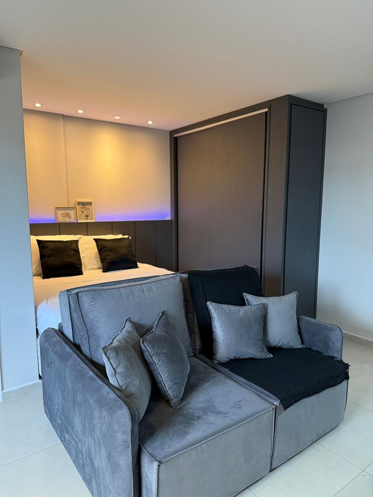 Loft com Ar-Condicionado no Centro de Guarapuava