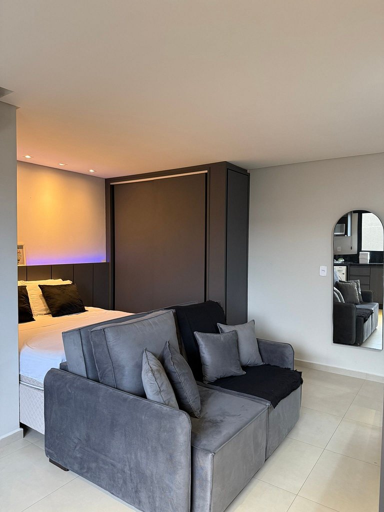 Loft com Ar-Condicionado no Centro de Guarapuava