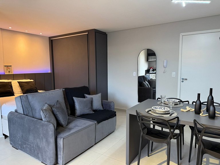 Loft com Ar-Condicionado no Centro de Guarapuava