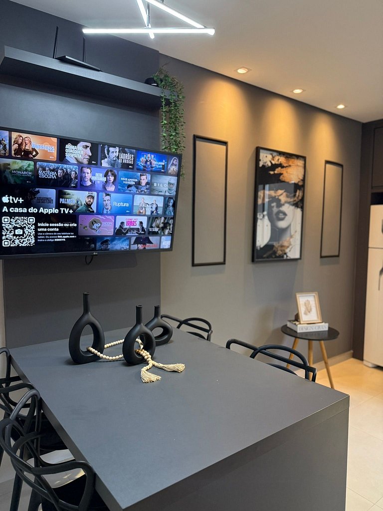 Loft com Ar-Condicionado no Centro de Guarapuava