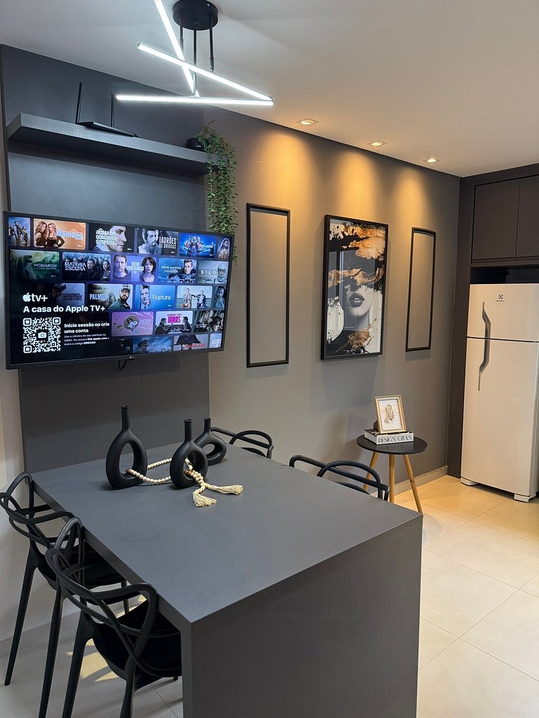 Loft com Ar-Condicionado no Centro de Guarapuava