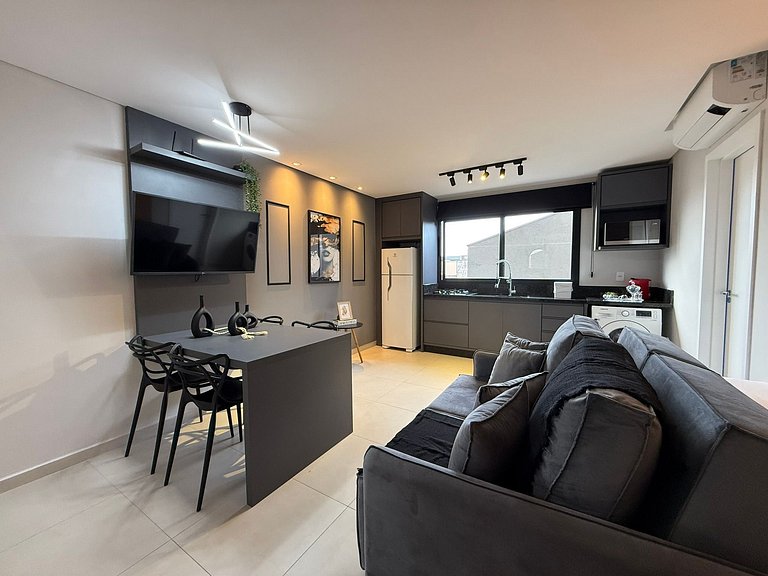 Loft com Ar-Condicionado no Centro de Guarapuava