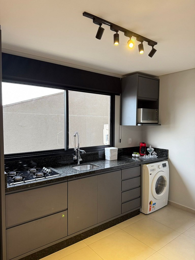 Loft com Ar-Condicionado no Centro de Guarapuava