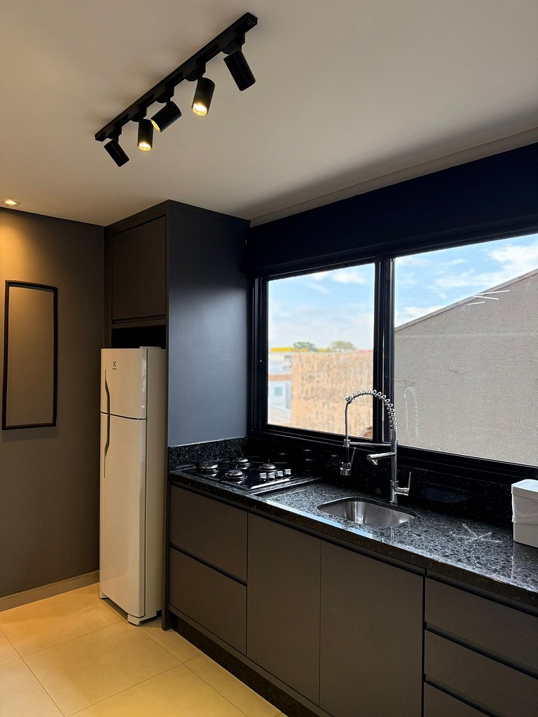 Loft com Ar-Condicionado no Centro de Guarapuava