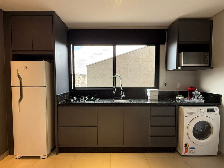 Loft com Ar-Condicionado no Centro de Guarapuava