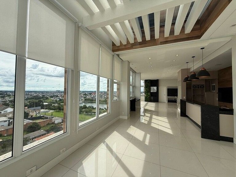 Duplex com linda vista para o Parque do Lago