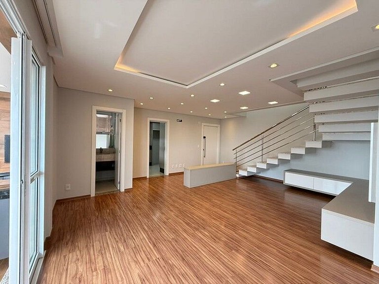 Duplex com linda vista para o Parque do Lago