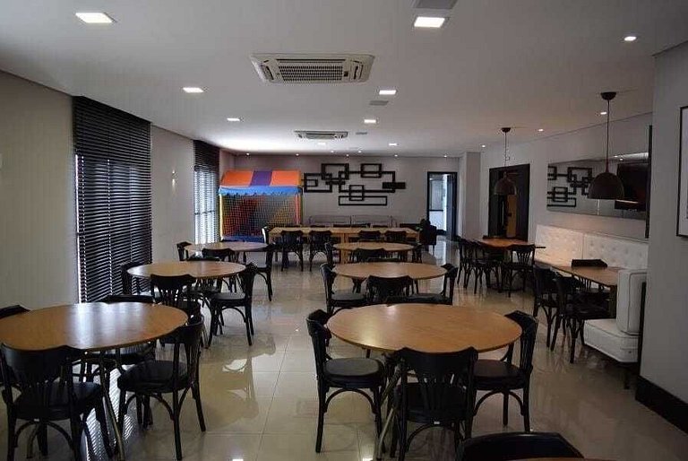 Apartamento todo mobiliado para locação no centro!