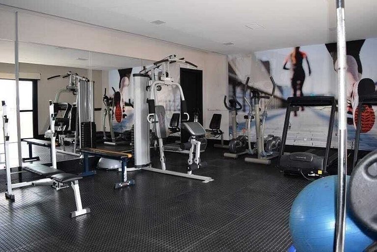 Apartamento todo mobiliado para locação no centro!