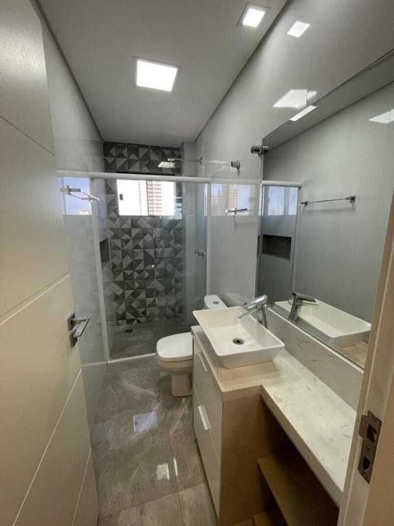 Apartamento todo mobiliado para locação no centro!