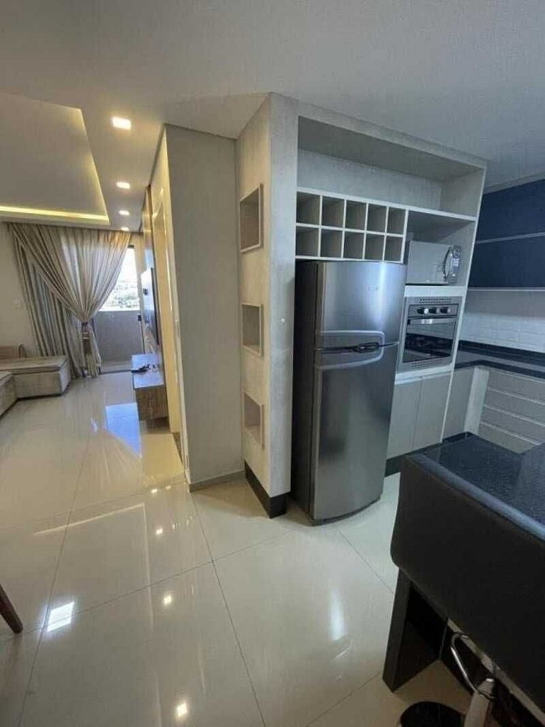 Apartamento todo mobiliado para locação no centro!