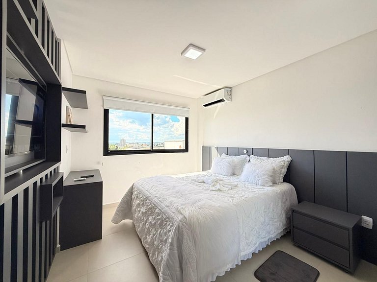 Loft Park- com ar-condicionado e churrasqueira