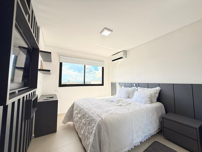 Loft Park- com ar-condicionado e churrasqueira