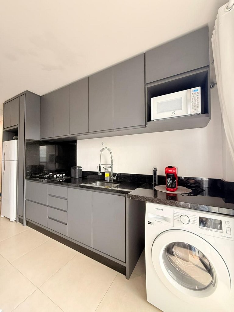 Loft Park- com ar-condicionado e churrasqueira