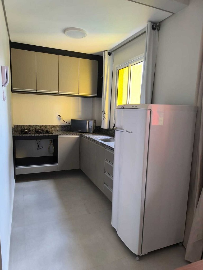 Apartamento studio semi mobiliado para locação, Edifício Yel