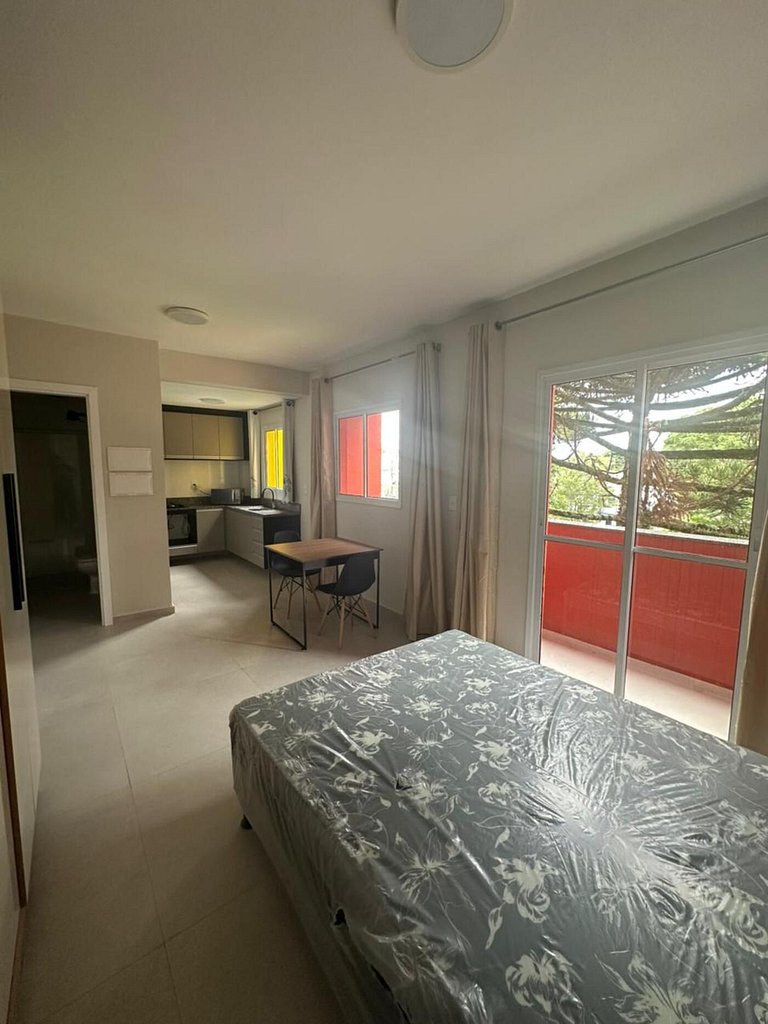 Apartamento studio semi mobiliado para locação, Edifício Yel