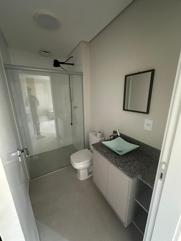 Apartamento studio semi mobiliado para locação, Edifício Yel